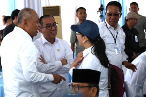Mendiktisaintek dan Wamendiktisaintek Hadiri Peresmian Operasionalisasi Koperasi Desa/Kelurahan Merah Putih (KDKPM)