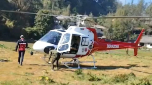 Gunung Bromo Terbakar Lagi, Tim BPBD Jatim Kembali Kerahkan Water Bombing
